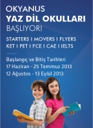 Okyanus Yaz Dil Okulları Başlıyor