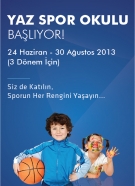 Yaz Spor Okulu Başlıyor