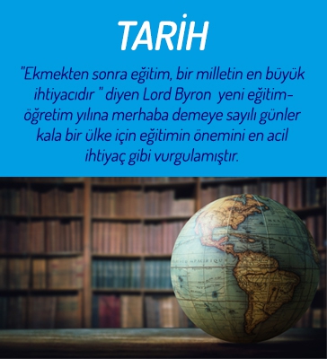 Ekmekten Sonra Eğitim, Bir Milletin En Büyük İhtiyacıdır