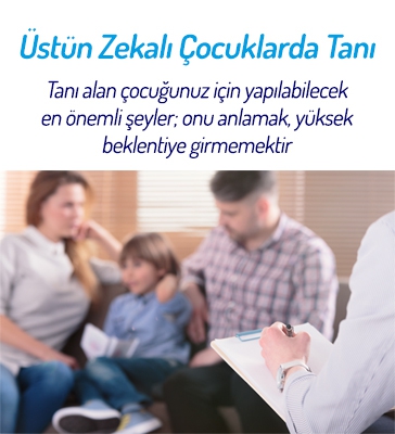 Üstün Zekalı Çocuklarda Tanı Sonrası