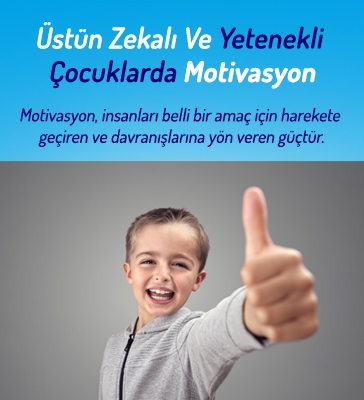 Üstün Zekâlı ve Yetenekli Çocuklarda Motivasyon