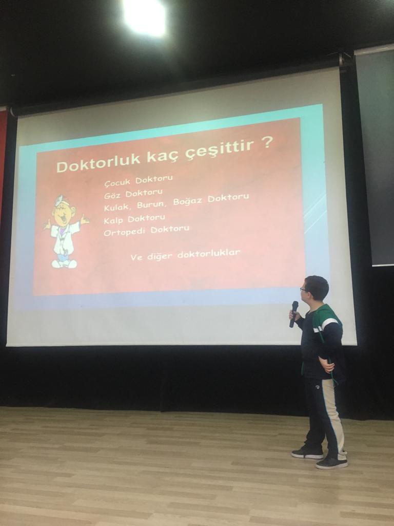 Okyanus Koleji Kolej Ozel Okul Ana Okulu Ilkokul Ortaokul Lise Mimaroba Okyanus Ortaokulunda Gelecekte Bir Gun Meslekte Ilk Gun Projesi Meslegimi Anlatiyorum Asamasi Ile Basladi