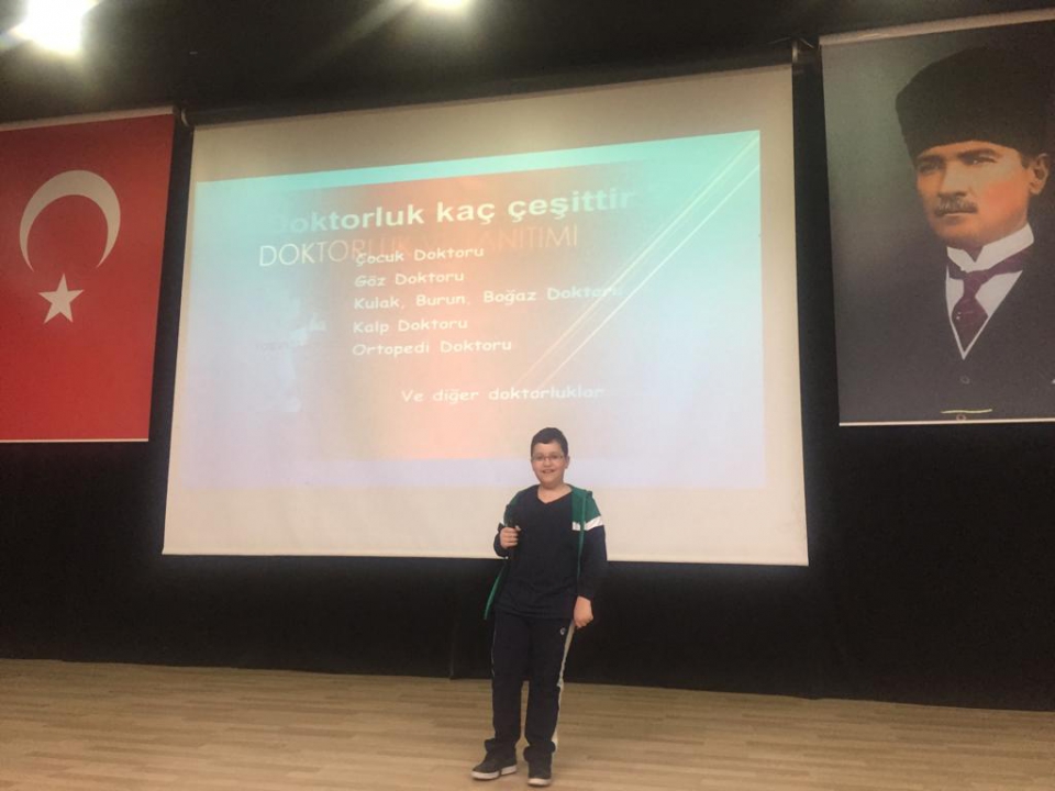 Okyanus Koleji Kolej Ozel Okul Ana Okulu Ilkokul Ortaokul Lise Mimaroba Okyanus Ortaokulunda Gelecekte Bir Gun Meslekte Ilk Gun Projesi Meslegimi Anlatiyorum Asamasi Ile Basladi