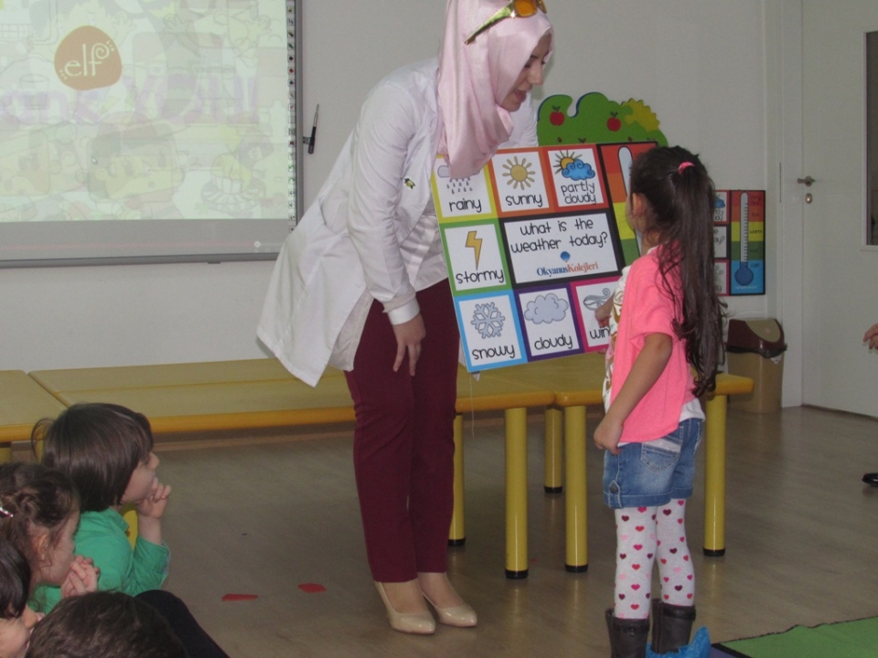 Okyanus Koleji Kolej Ozel Okul Ana Okulu Ilkokul Ortaokul Lise Solarkent Okyanus Anaokulu Velileriyle Coffee Braek Kahve Molasi Adli Ingilizce Ders Sunumunda Bulustu