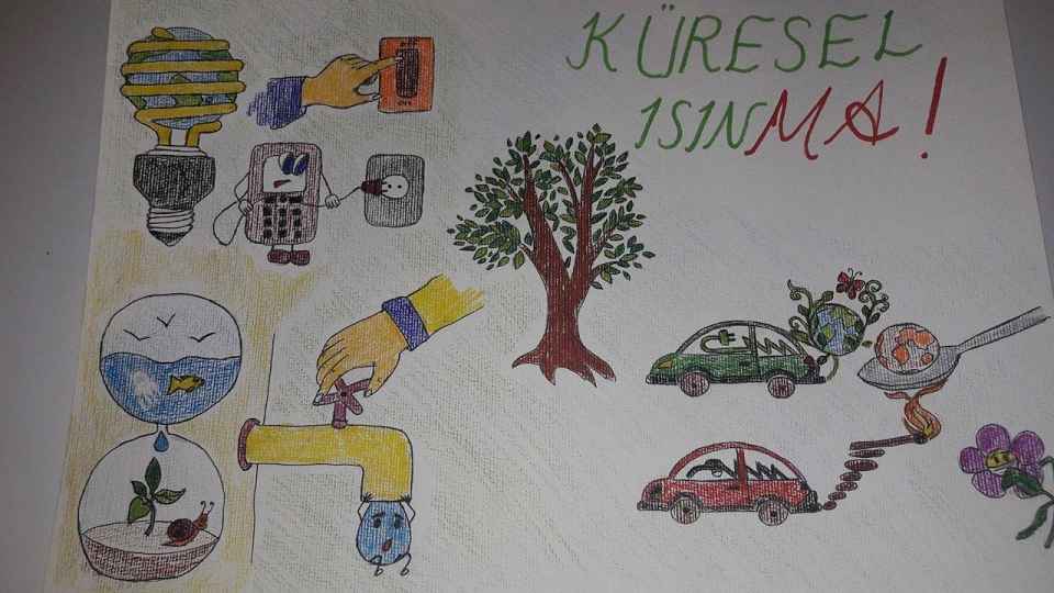 suyun onemi konulu poster