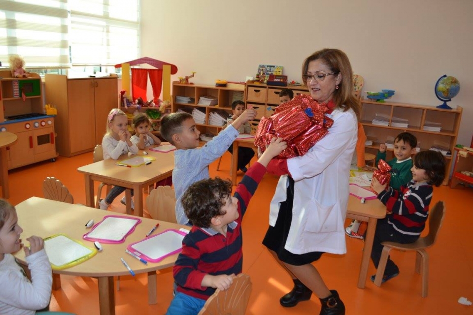 Okyanus Koleji Kolej Ozel Okul Ana Okulu Ilkokul Ortaokul Lise Antalya Okyanus Koleji Gunes Sinifi Nin Okuma Yazma Hazirlik Dersi