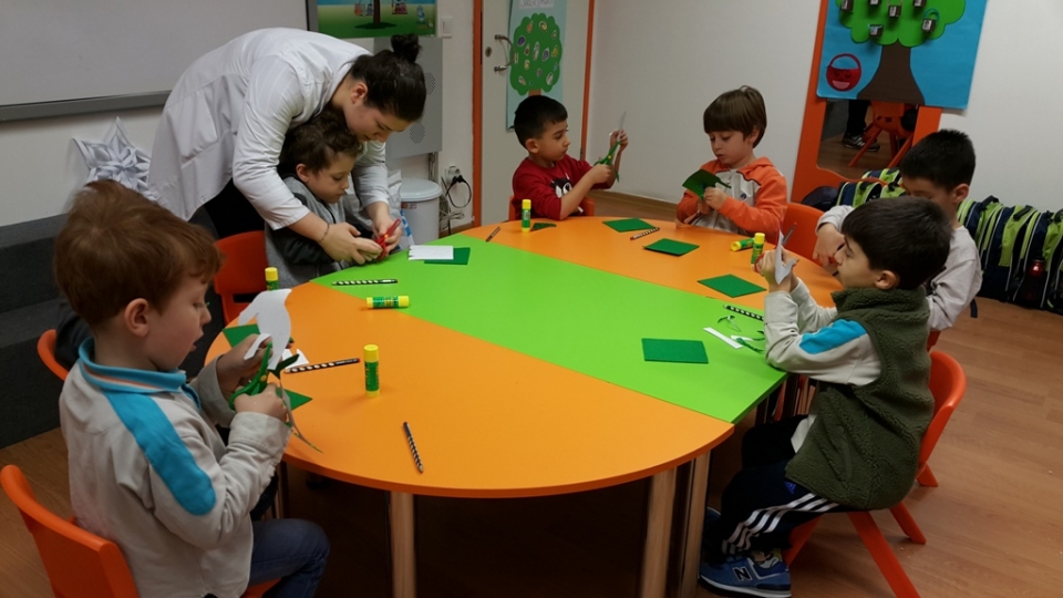 Okyanus Koleji Kolej Ozel Okul Ana Okulu Ilkokul Ortaokul Lise Bahcelievler Okyanus Okul Oncesi Gokkusagi Grubunda Aile Katilim Etkinligi