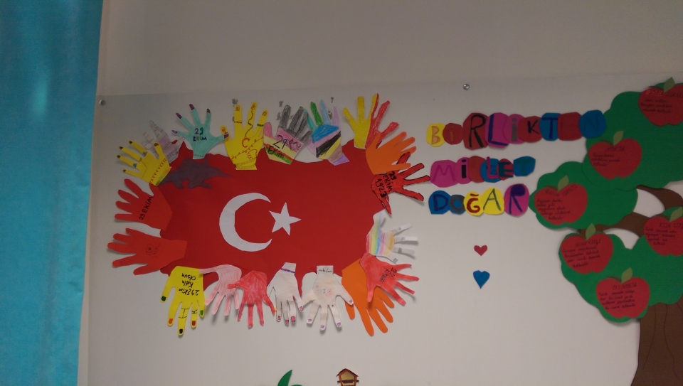 Okyanus Koleji Kolej Ozel Okul Ana Okulu Ilkokul Ortaokul Lise Antalya Okyanus Koleji Ilkokulu 4 A Sinifi 29 Ekim Cumhuriyet Bayrami Hazirliginda