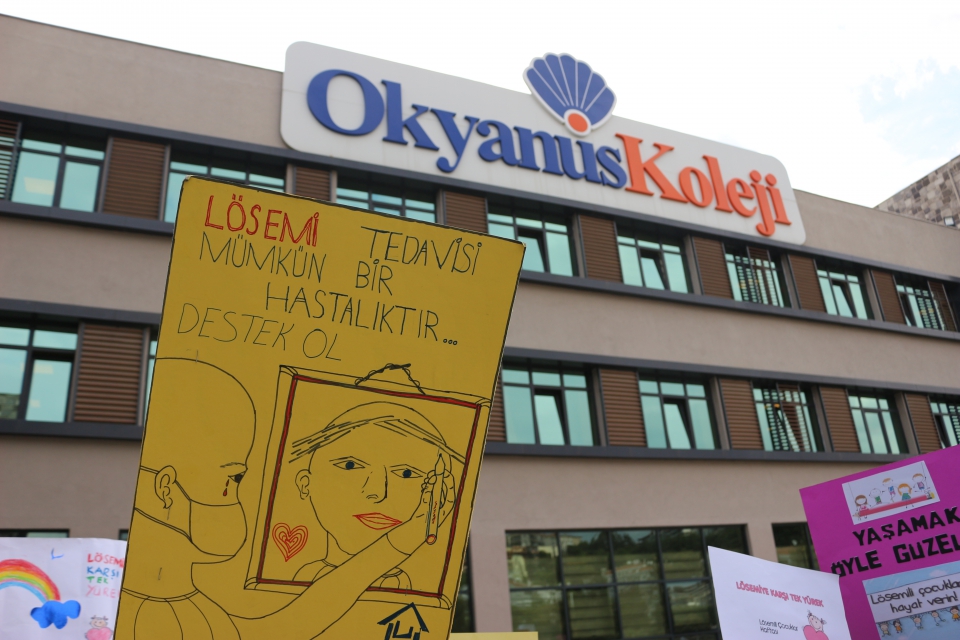 Izmir Bornova Okyanus Koleji Ilkokul Fotograf Bornova Okyanus Koleji Losemi Degil Iyilik Bulasir