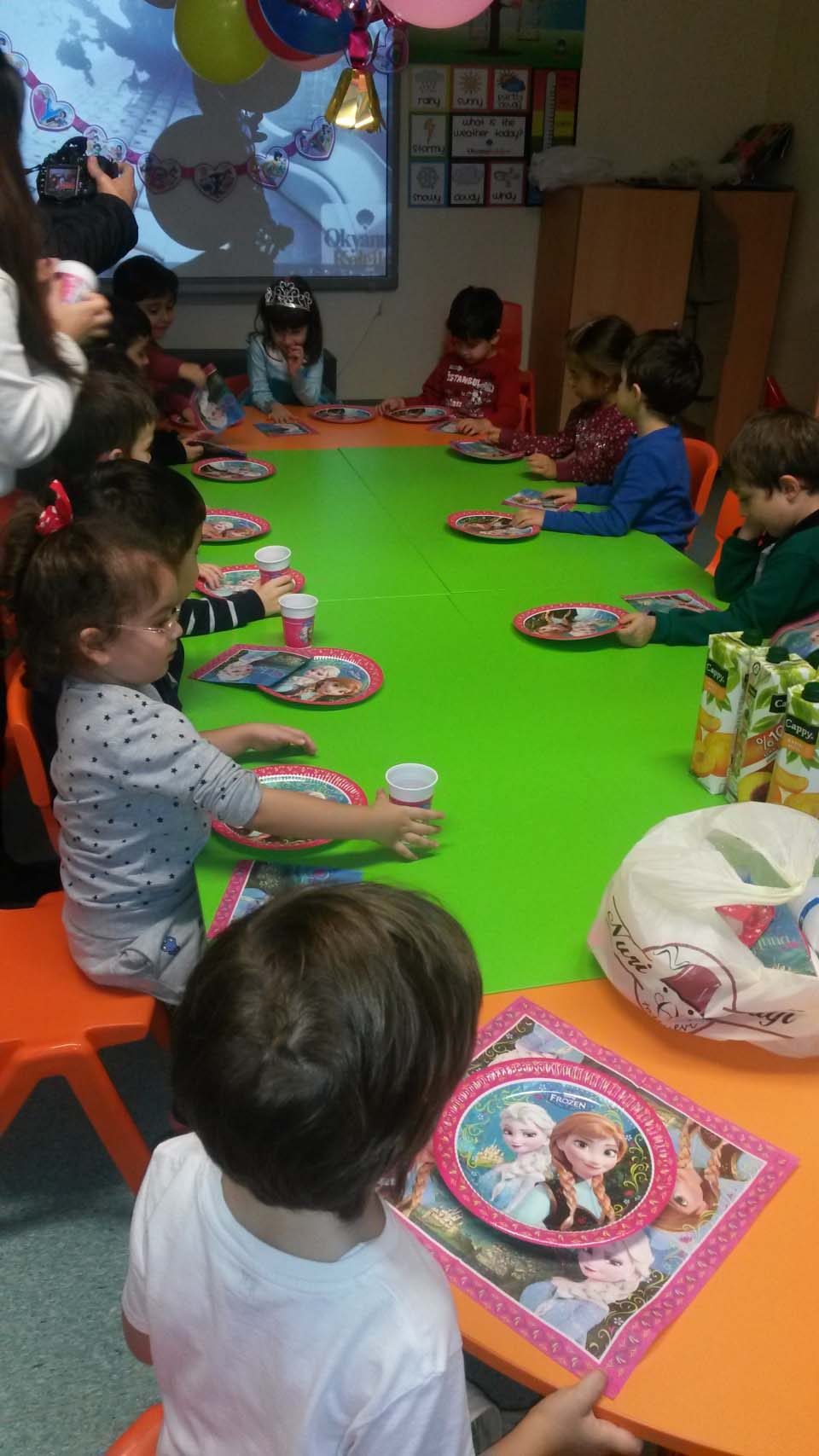 Okyanus Koleji Kolej Ozel Okul Ana Okulu Ilkokul Ortaokul Lise Bahcelievler Okyanus Okul Oncesi Baliklar Sinifi Nda Dogum Gunu Etkinligi