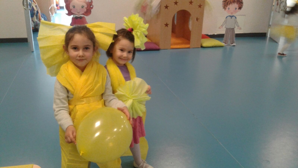 Okyanus Koleji Kolej Ozel Okul Ana Okulu Ilkokul Ortaokul Lise Okyanus Incek Okul Oncesi Yunuslar Grubu Sari Renk Partisi Yaptilar