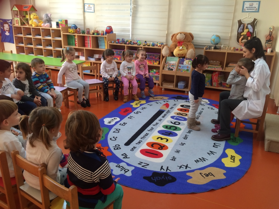 okyanus koleji kolej ozel okul ana okulu ilkokul ortaokul lise gunesli okyanus koleji okul oncesi ruzgarlar grubu oyun oynuyor