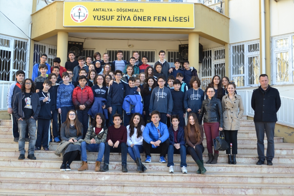 Okyanus Koleji Kolej Ozel Okul Ana Okulu Ilkokul Ortaokul Lise Konyaalti Kampusu 7 Sinif Ogrencilerinin Yusuf Ziya Oner Fen Lisesi Gezisi
