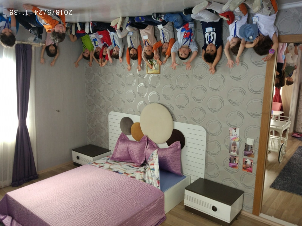 okyanus koleji kolej ozel okul ana okulu ilkokul ortaokul lise incek okyanus okul oncesi ters ev muzesine gezi duzenlediler