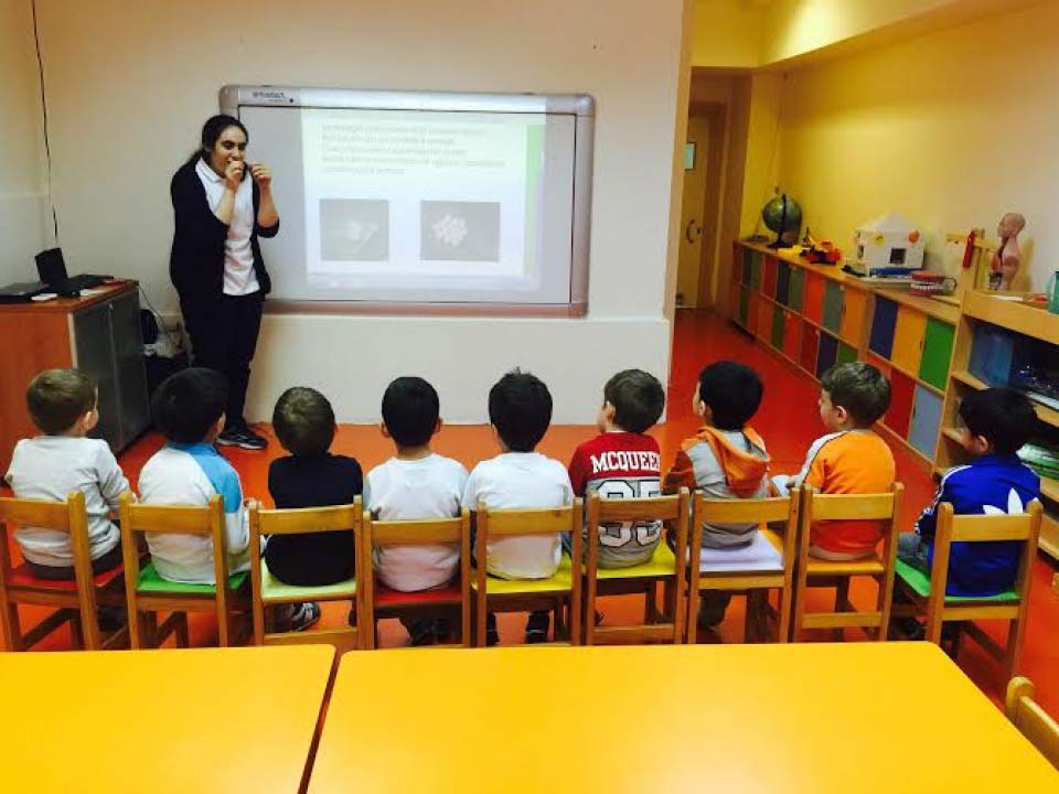 Okyanus Koleji Kolej Ozel Okul Ana Okulu Ilkokul Ortaokul Lise Beylikduzu Okyanus Koleji Anaokulu Kuslar Sinifi Kelebegin Yasam Dongusunu Ogreniyor