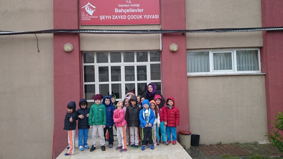 Okyanus Koleji Kolej Ozel Okul Ana Okulu Ilkokul Ortaokul Lise Gunesli Okul Oncesi A Grubu Ogrencileri Bahcelievler Cocuk Esirgeme Kurumu Ziyareti