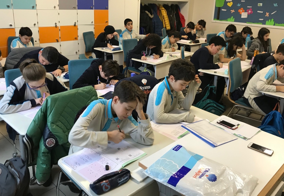 Okyanus Koleji Kolej Ozel Okul Ana Okulu Ilkokul Ortaokul Lise Ortaokul Kademesinde Turkiye Geneli Okulistik Deneme Sinavi Yapildi