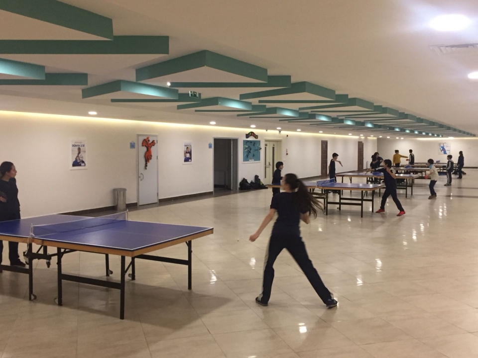 Ankara Incek Okyanus Koleji Ortaokul Fotograf Incek Okyanus Koleji Ortaokul Kademesi Ocak Ayi Masa Tenisi Turnuvasi