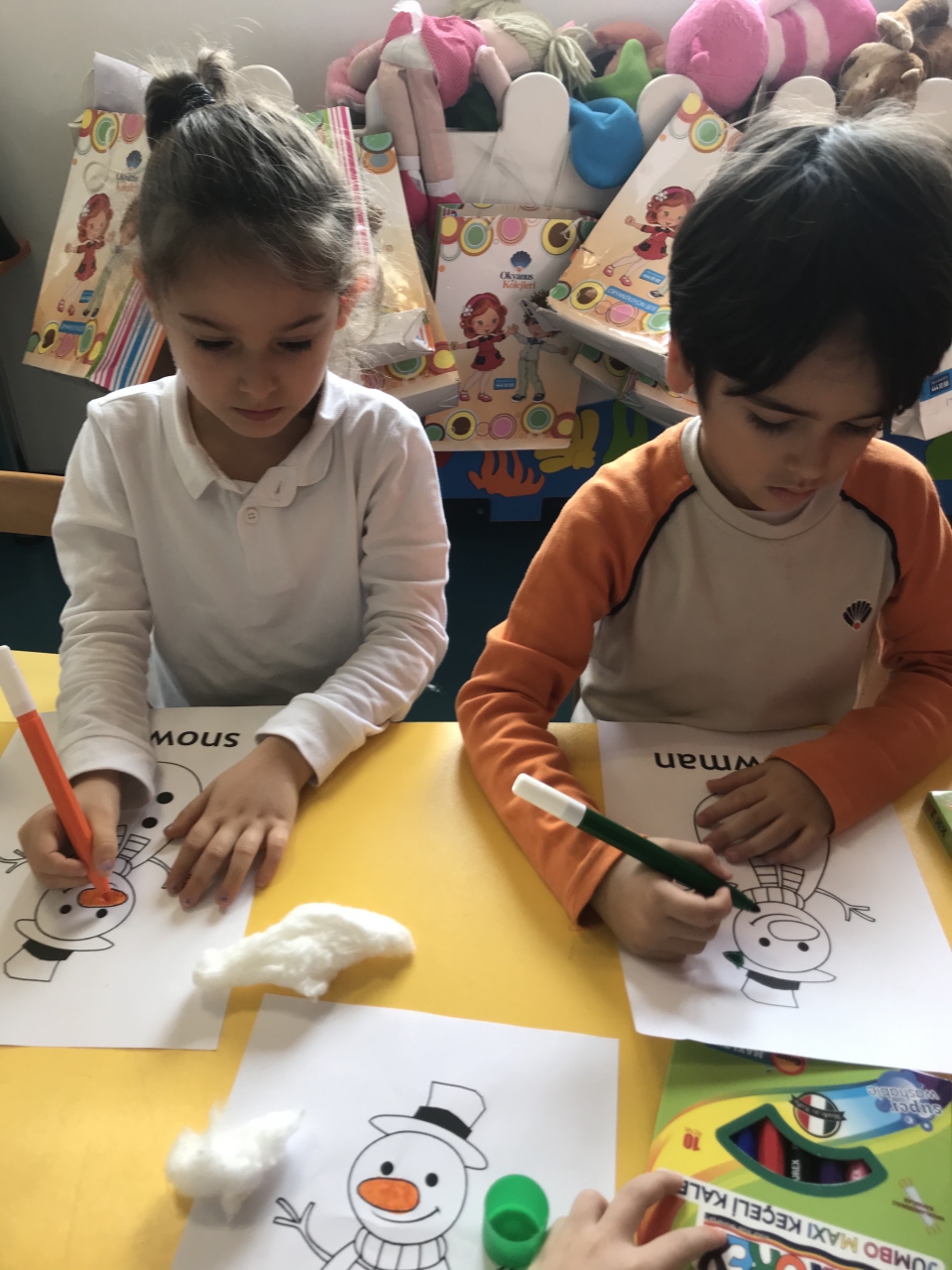gezegenler grubu fun with english dersinde