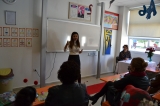 Adana okyanus koleji öğrencileri Merve Öğretmen ile İlköğretime Hazırlık dersine merhaba dedi