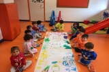 Ataşehir Okyanus Koleji Çiçekler Grubu Resim Etkinliğinde