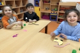 Avcılar Okul Öncesi Güneş Grubu Sanat Etkinliğinde;