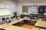 Avcılar Okyanus Koleji Anaokulu A grubu öğrencileri Fen ve Matematik Yetenek Kulübünde