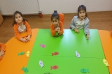 Bahçelievler Okul Öncesi Deniz Yıldızı Grubu Öğrencileri İngilizce Dersinde Sayıları Öğreniyor