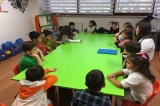 Bahçelievler Okul Öncesi Parlayan Yıldızlar Grubu Öğrencileri İngilizce dersinde