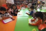 Bahçelievler Okul Öncesi Rüzgar Grubu Öğrencileri İngilizce dersinde Shapes (Şekiller) Konusunu İşliyor
