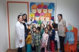 Bahçelievler Okyanus  Okul Öncesi Yıldızlar  Sınıfı  Aile Katılımı Etkinliğinde  Sanat Etkinliği Yapıyor