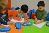 Bahçelievler Okyanus Okul Öncesi İstiridye Grubu Sanat Etkinliği Dersinde