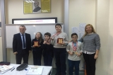 Beylikdüzü Okyanus Ortaokulu NÖS-2 ve Örnek Öğrenci Madalyaları Verildi