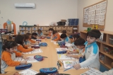 Bornova Okul Öncesi Bulutlar ve Gezegenler Grubu Öğrencileri Sanat Etkinliği Dersinde