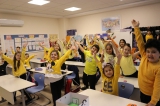 Bornova Okyanus 2. Sınıf Öğrencileri İngilizce Heceleme Yarışmasında
