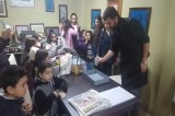 Çekmeköy Okyanus Koleji Ortaokul Kademesi Seramik Yetenek Öğrencileri Ebru Workshop'u