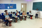 Eryaman Okyanus Koleji İlkokul Kademesi Öğrencileri Müzik Dersinde Djembe İle Tanıştılar.