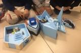 Eryaman Okyanus koleji öğrencileri Ardunino Maker kursunda  DC MOTOR  ile gemi tasarlayıp yüzdürdüler.