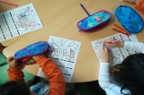 Eryaman Okyanus Koleji Okul Öncesi Bölümü Bulutlar Sınıfı Sanat Etkinliğinde