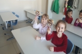 Eryaman Okyanus Koleji Okul Öncesi Kademesi Yıldızlar Grubu İlkokula Hazırlık Dersinde