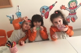 Eryaman Okyanus Koleji Okul Öncesi Kademesi A ve B Grupları Mad Science Dersindeler