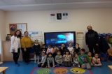 Gezegenler sınıfı aile katılım etkinliğinde, engelliler ile ilgili farkındalık çalışmaları yaptılar.