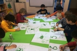 Güneşli Okyanus Koleji Okul Öncesi Gezegenler Grubu Okuma -Yazma Etkinliğinde