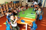 Güneşli Okyanus Koleji Okul Öncesi Gezegenler Grubu Sanat Etkinliğinde