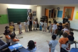 Güneşli Okyanus Koleji Okul Öncesi Rüzgarlar Grubu Ritm Çalışması Yapıyor;