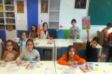 İlkokul kademesi görsel sanat etkinlikleri devam ediyor