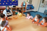 İncek Okyanus Koleji Okul Öncesi Yağmurlar Grubundan Eğlenceli Etkinlik