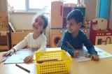 Kemerburgaz Okyanus Koleji Okul Öncesi Çiçekler Grubu Okuma Yazmaya Hazırlık Çalışmaları Yapıyor