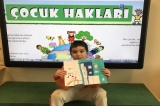 Mavişehir Okyanus Koleji Okul Öncesi A grubu Öğrencileri Kasım Ayı Çocuk Hakları Proje Çalışmaları
