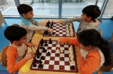 Mavişehir Okyanus Koleji Okul Öncesi Çiçekler Grubu Satranç Dersinde